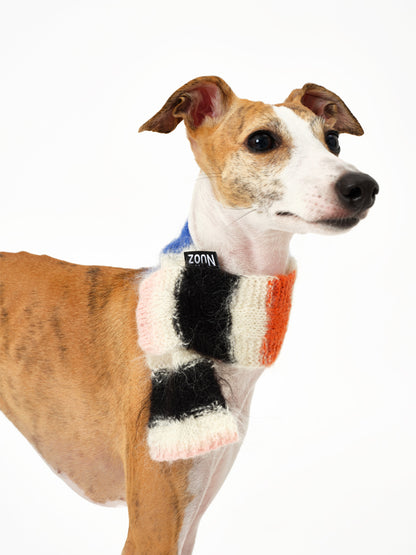 Limited Edition Handcrafted Custom Color-blocked Pet Scarves